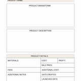 Digital Products Success Planner - Canva Template with MRR
