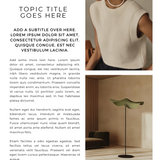Bali Canva eBook Workbook Template – 20 Pages | Editable Digital Download