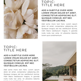 Bali Canva eBook Workbook Template – 20 Pages | Editable Digital Download