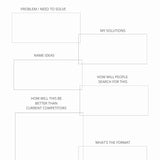 Digital Products Success Planner - Canva Template with MRR
