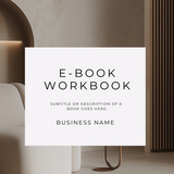 Bali Canva eBook Workbook Template – 20 Pages | Editable Digital Download
