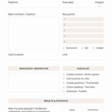 Digital Products Success Planner - Canva Template with MRR