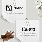 Virtual Assistant Canva Templates | 50 Dark Aesthetic Carousel Posts | PLR + MRR