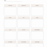 Digital Products Success Planner - Canva Template with MRR