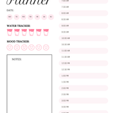 Coquette Digital Planner | 50-Page Canva Template PLR & MRR