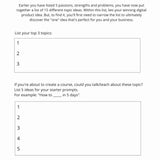 Digital Products Success Planner - Canva Template with MRR