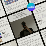 PLR Master Canva: Beginner's Guide | 15 Pages Instant Download