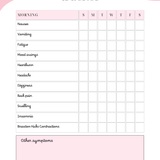 Pregnancy Digital Planner | 35-Page Canva Templates