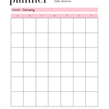 Pregnancy Digital Planner | 35-Page Canva Templates PLR & MRR