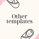 Pregnancy Digital Planner | 35-Page Canva Templates PLR & MRR