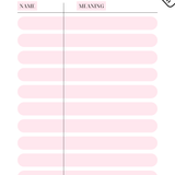 Pregnancy Digital Planner | 35-Page Canva Templates PLR & MRR