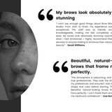 Canva Website Template for Brow and Lash Technicians | 9 pages