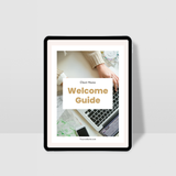 Client Welcome Guide | 37 page Canva Template