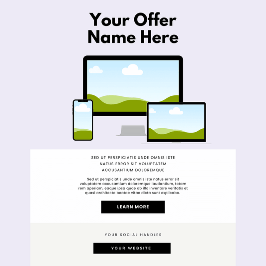 12-Page Workbook Template for Canva