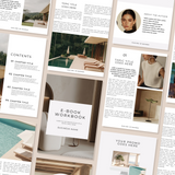 Bali Canva eBook Workbook Template – 20 Pages | Editable Digital Download