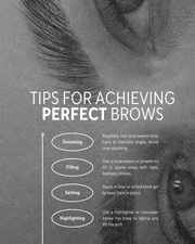 50 Eyebrow and Microblading Instagram Posts | Canva Template50 Editable ...
