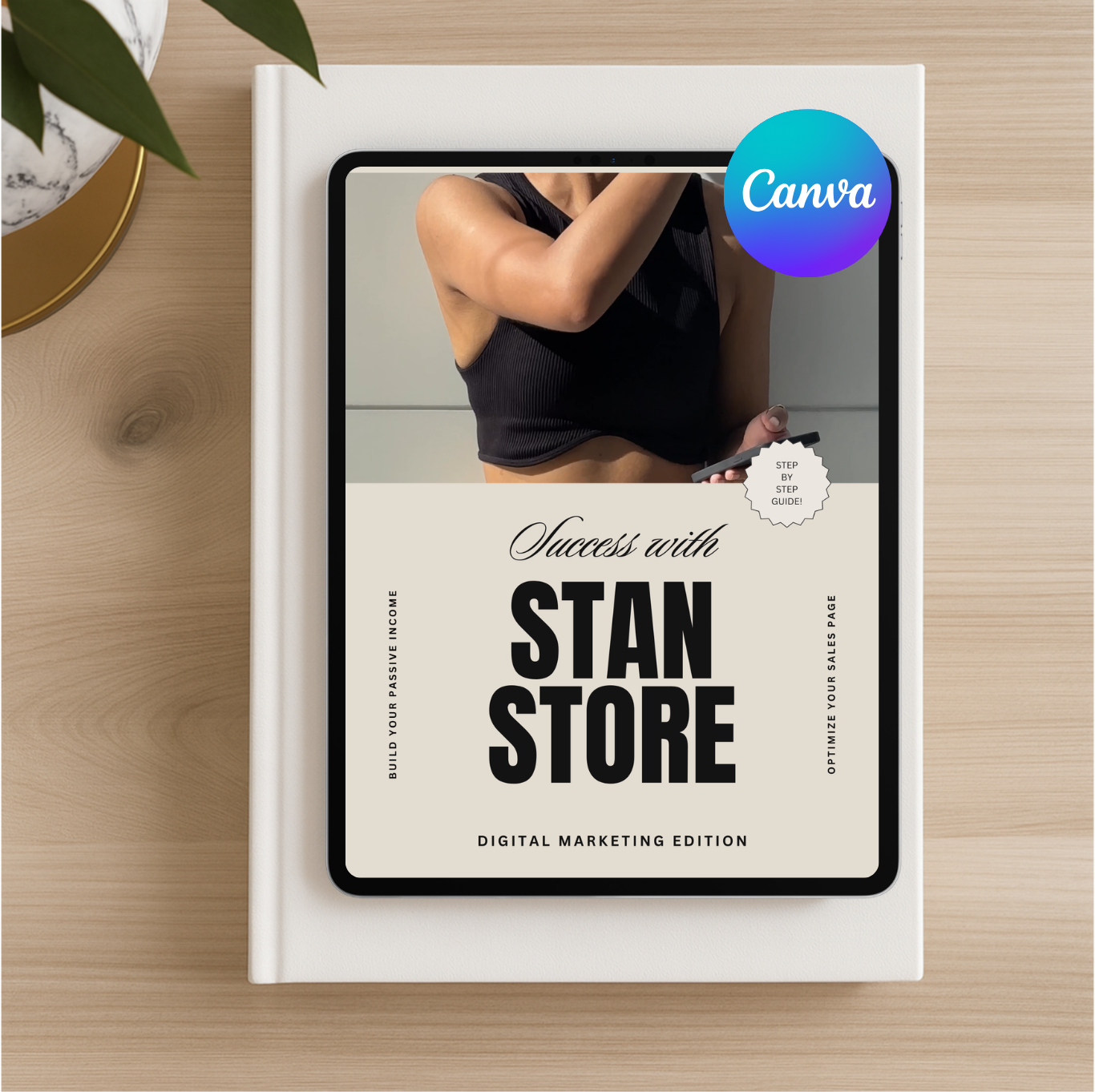 Stan Store Ebook Example 40-Page Stan Store Guide: Editable Canva eBook with MRR & PLR ...