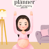 Pregnancy Digital Planner | 35-Page Canva Templates