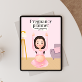 Pregnancy Digital Planner | 35-Page Canva Templates