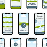 20 Pinterest Canva Templates - Customizable & Resellable with PLR and MRR - Available in Blue & Pink