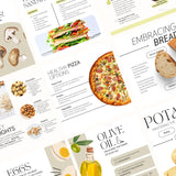 50 Food and Nutrition Instagram Post Templates with MRR & PLR