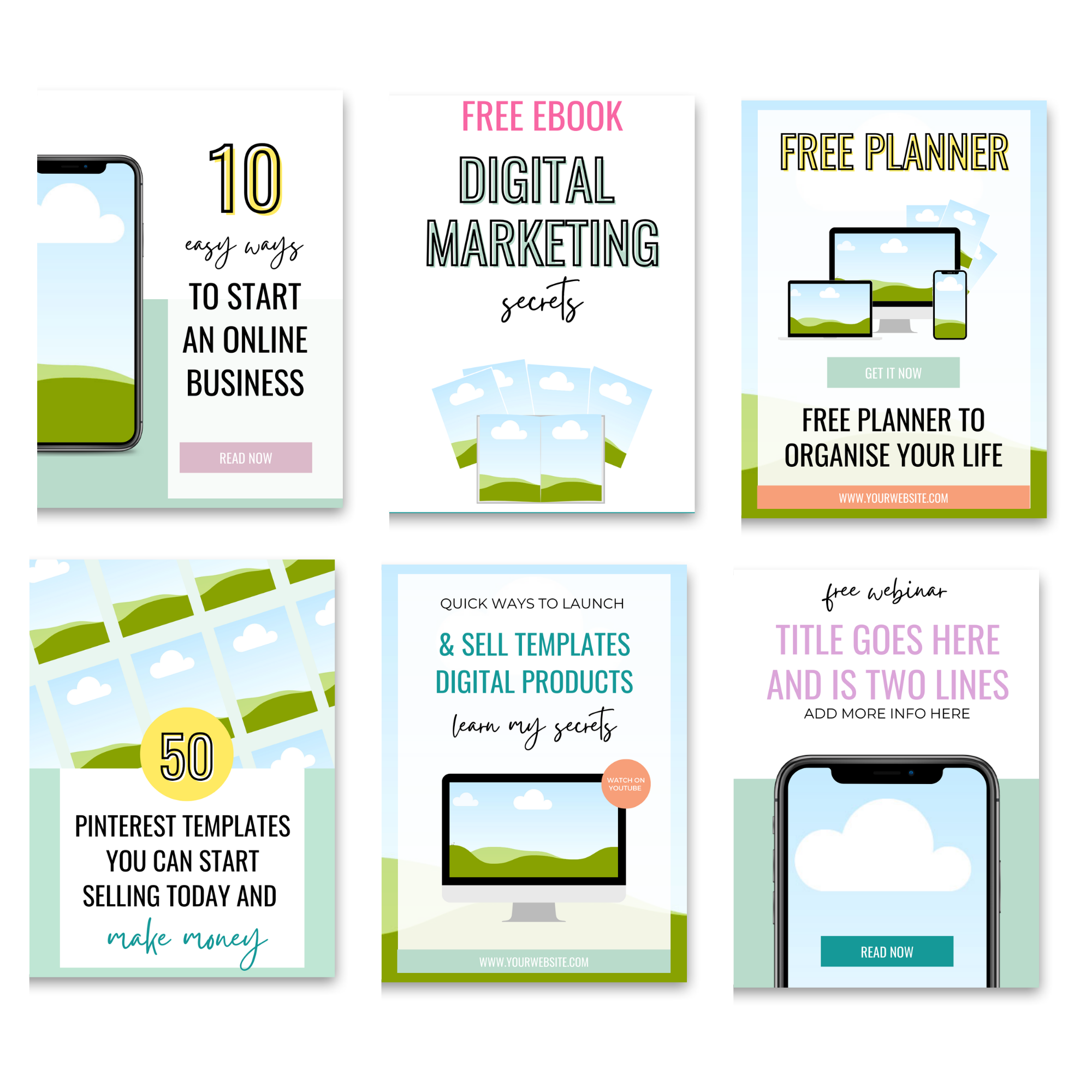 Pinterest Bundle - socuteagency