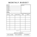 21-Page Ultimate Budget Planner Canva Template | US Letter Size | Personal Finance Organizer socuteagency
