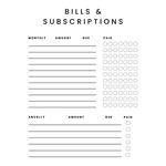 21-Page Ultimate Budget Planner Canva Template | US Letter Size | Personal Finance Organizer socuteagency