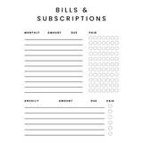 21-Page Ultimate Budget Planner Canva Template | US Letter Size | Personal Finance Organizer socuteagency